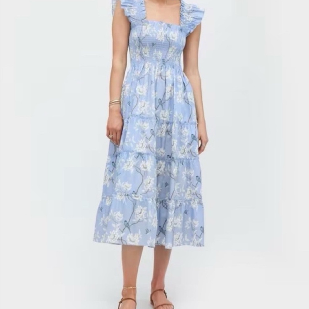 Hill House Ellie The Nap Dress Women Size Small in Blue - Picture 2 of 5